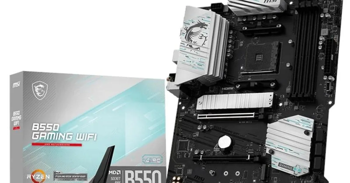 MSI Placa Base B550 GAMING WIFI ATX AM4