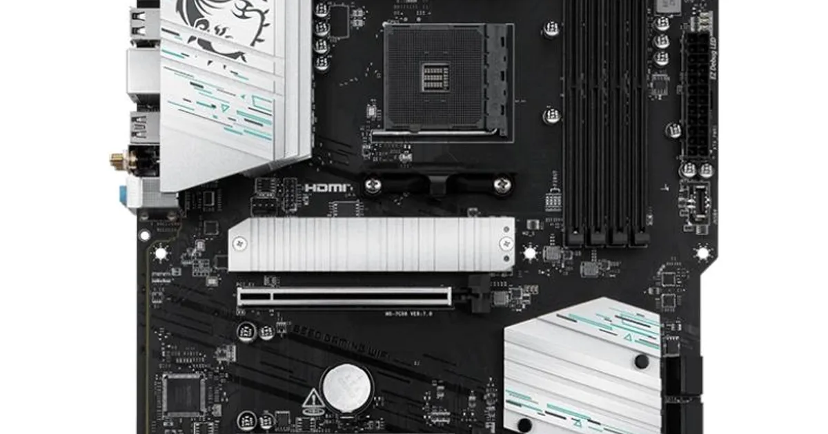 MSI Placa Base B550 GAMING WIFI ATX AM4 (2)