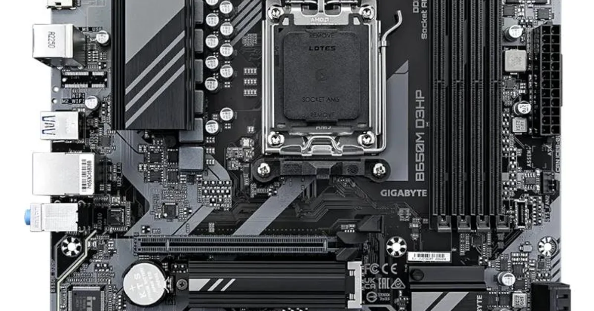 Gigabyte Placa Base B650M D3HP AM5 (2)