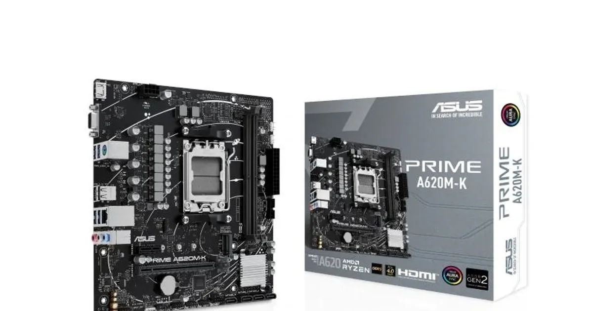 ASUS Placa Base PRIME A620M-K mATX AM5