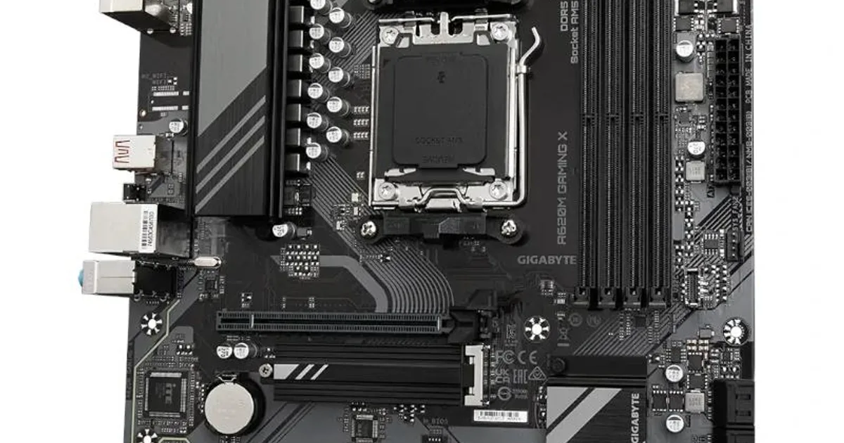 Gigabyte Placa Base A620M GAMING X mATX AM5 (3)