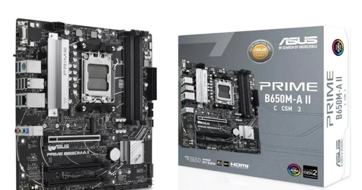 ASUS Placa Base PRIME B650M-A II-CSM mATX AM5