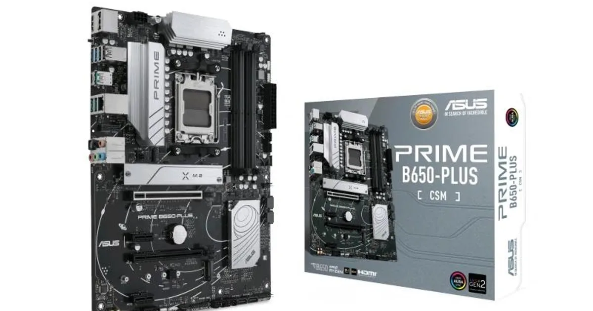 ASUS Placa Base PRIME B650-PLUS CSM ATX AM5
