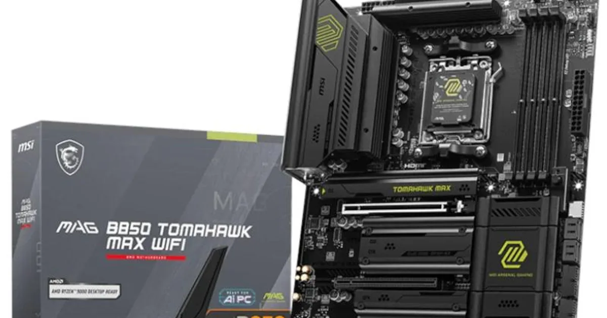 MSI Placa Base MAG B850 TOMAHAWK MAX WIFI DDR5 ATX (4)