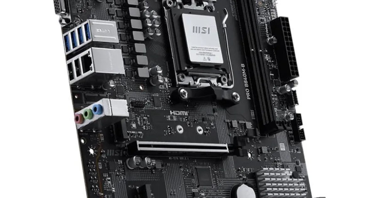 MSI Placa Base PRO B840M-B DDR5 mATX (3)