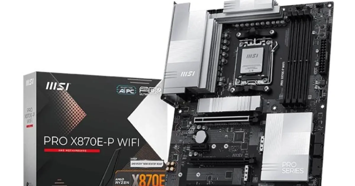 MSI Placa Base PRO X870E-P WIFI DDR5 mATX