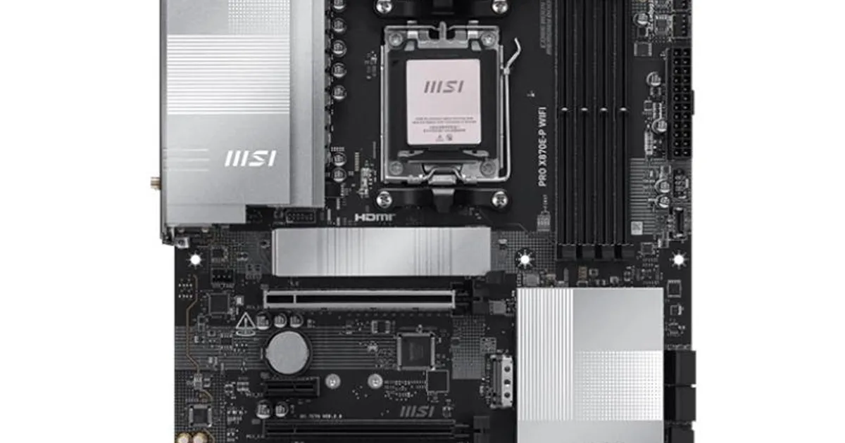 MSI Placa Base PRO X870E-P WIFI DDR5 mATX (2)