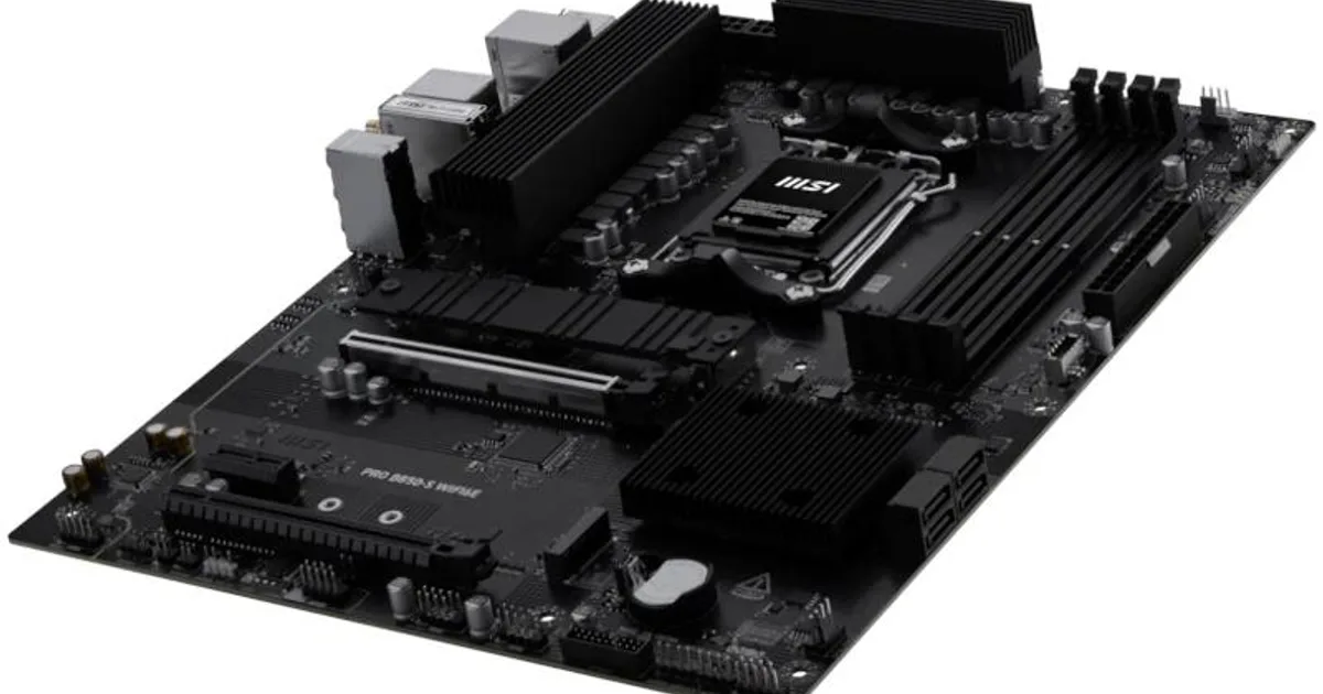 MSI Placa Base PRO B850-S WIFI6E DDR5 ATX AM5 (3)