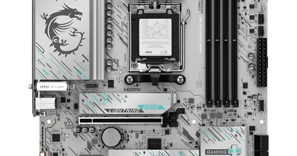 MSI Placa Base B850M GAMING PLUS WIFI6E DDR5  mATX (2)
