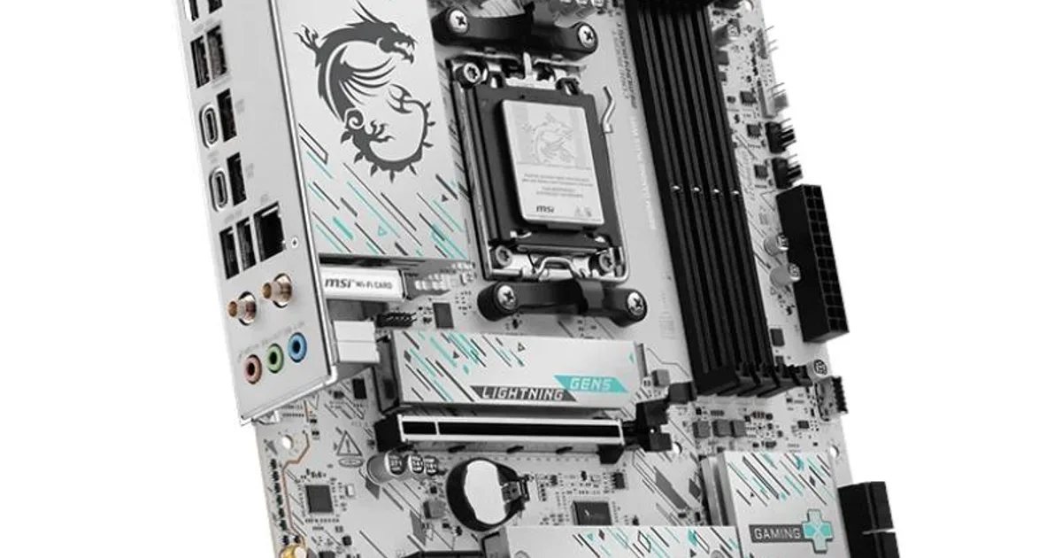 MSI Placa Base B850M GAMING PLUS WIFI6E DDR5  mATX (3)