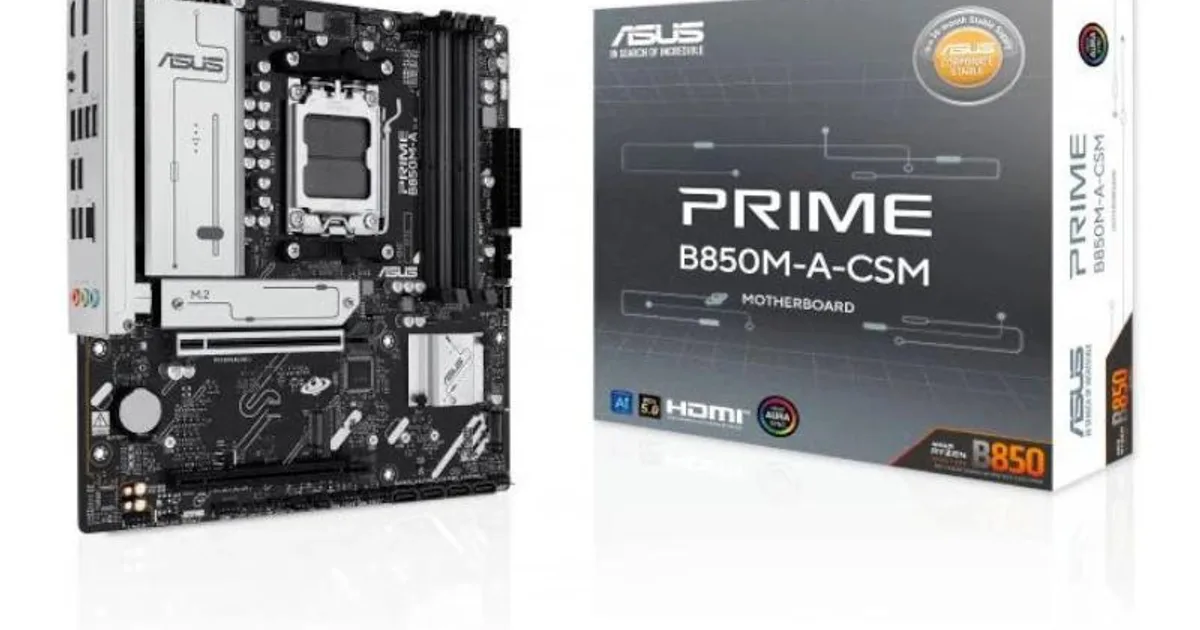 ASUS Placa Base PRIME B850M A CSM mATX AM5 (4)