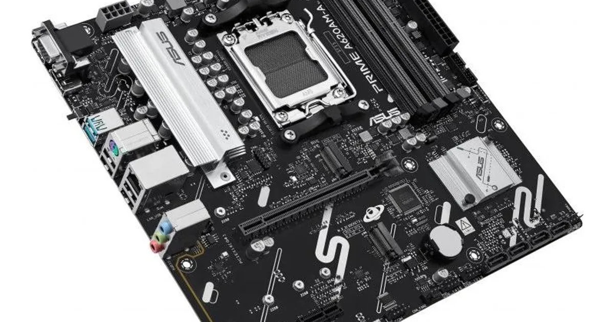ASUS Placa Base PRIME A620AM-A-CSM mATX AM5 (3)
