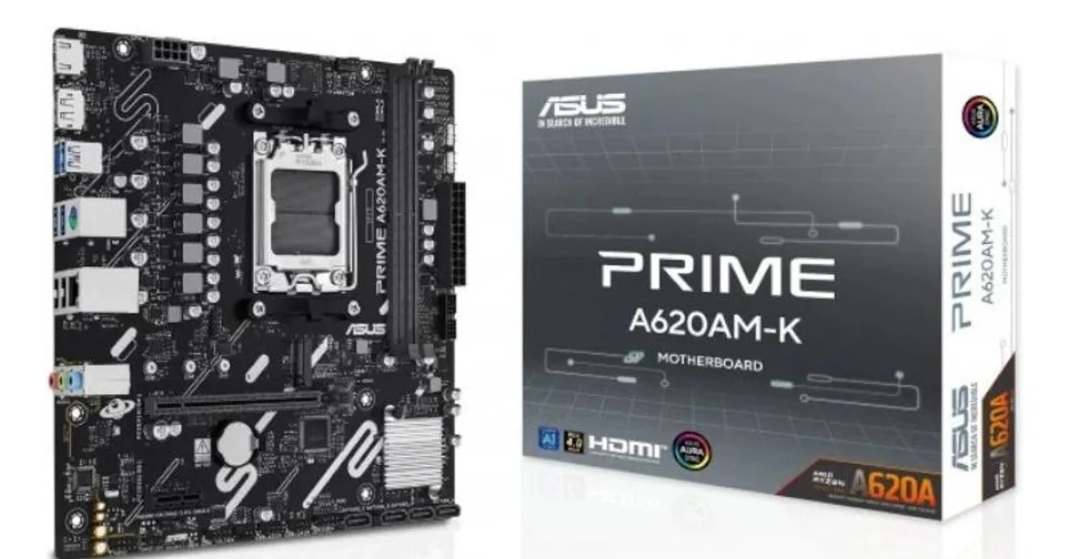 ASUS Placa Base PRIME A620AM-K mATX AM5