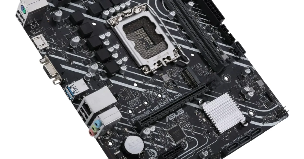 ASUS Placa Base PRIME H610M-K D4  mATX LGA1700 (3)