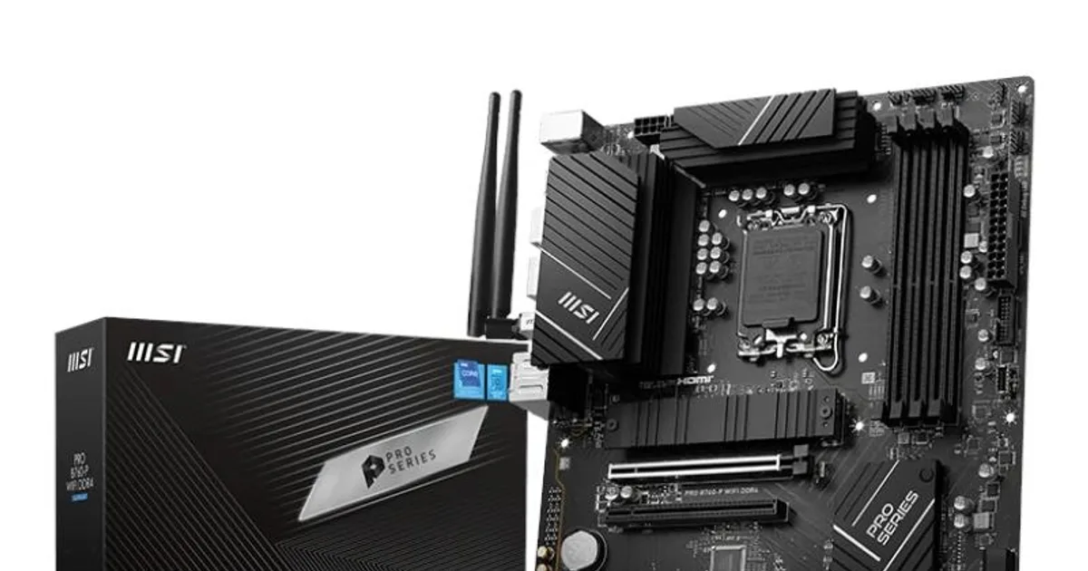 MSI Placa Base PRO B760-P WIFI DDR4 ATX LGA1700