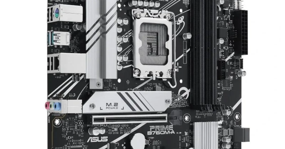 ASUS Placa Base PRIME B760M-A-CSM DDR5 mATX 1700