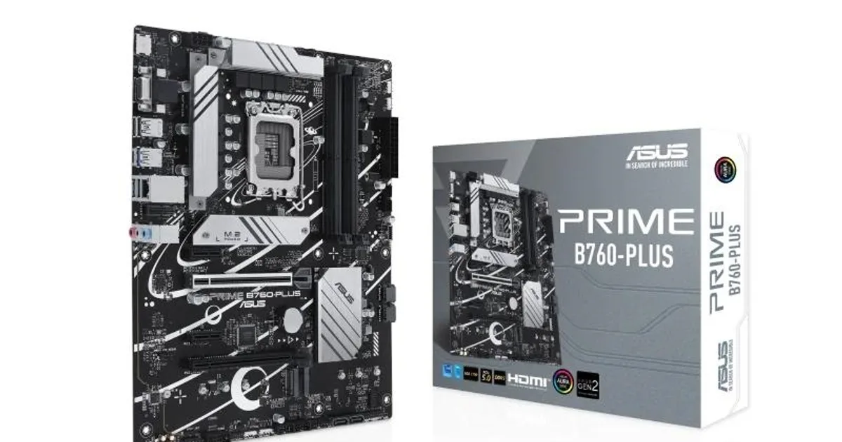 ASUS Placa Base PRIME B760-PLUS DDR5 ATX 1700