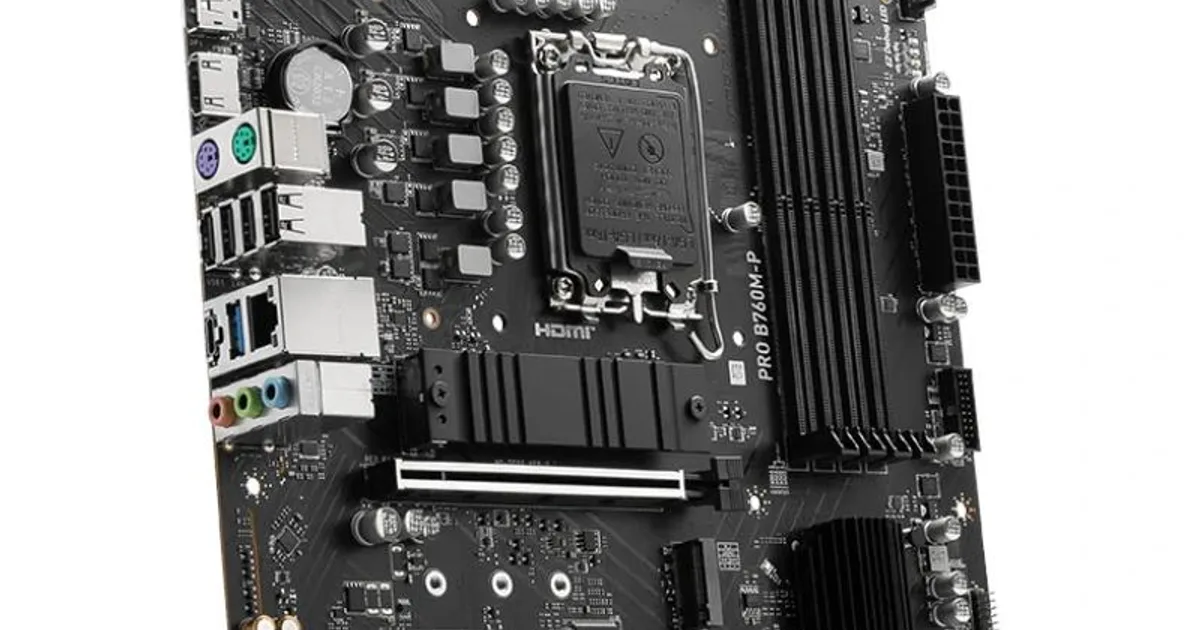 MSI Placa Base PRO B760M-P DDR5 mATX LGA1700 (3)