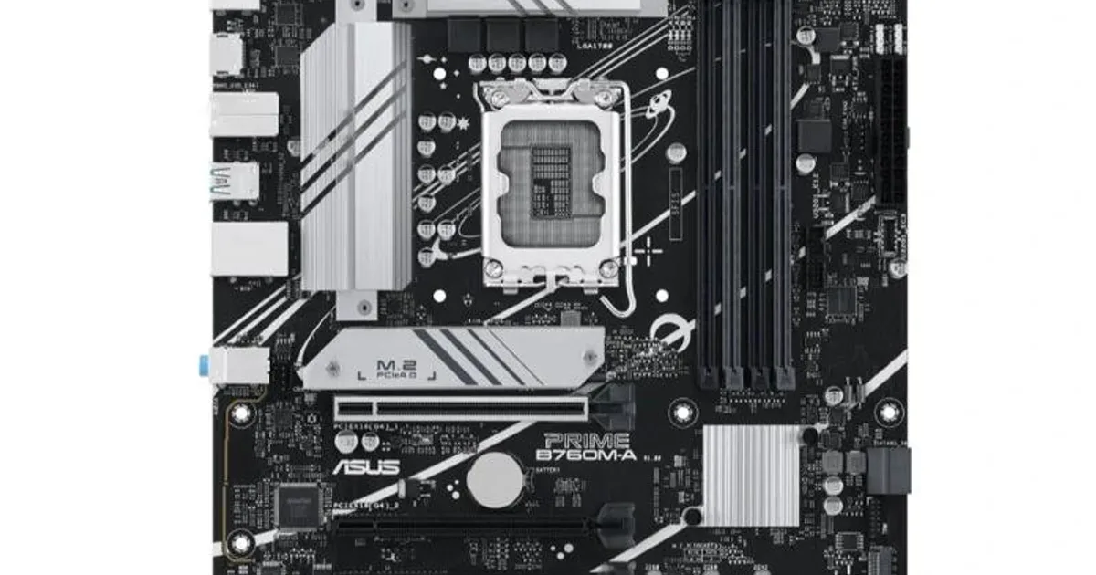 ASUS Placa Base PRIME B760M-A CSM DDR4 mATX 1700 (2)