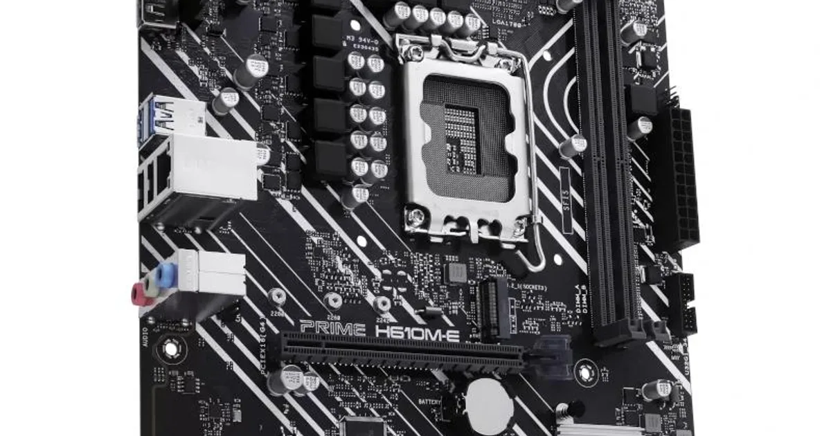 ASUS Placa Base PRIME H610M-E CSM DDR5 (3)
