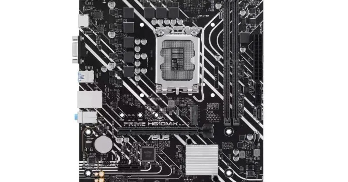 ASUS Placa Base PRIME H610M-K DDR5  mATX LGA1700 (4)