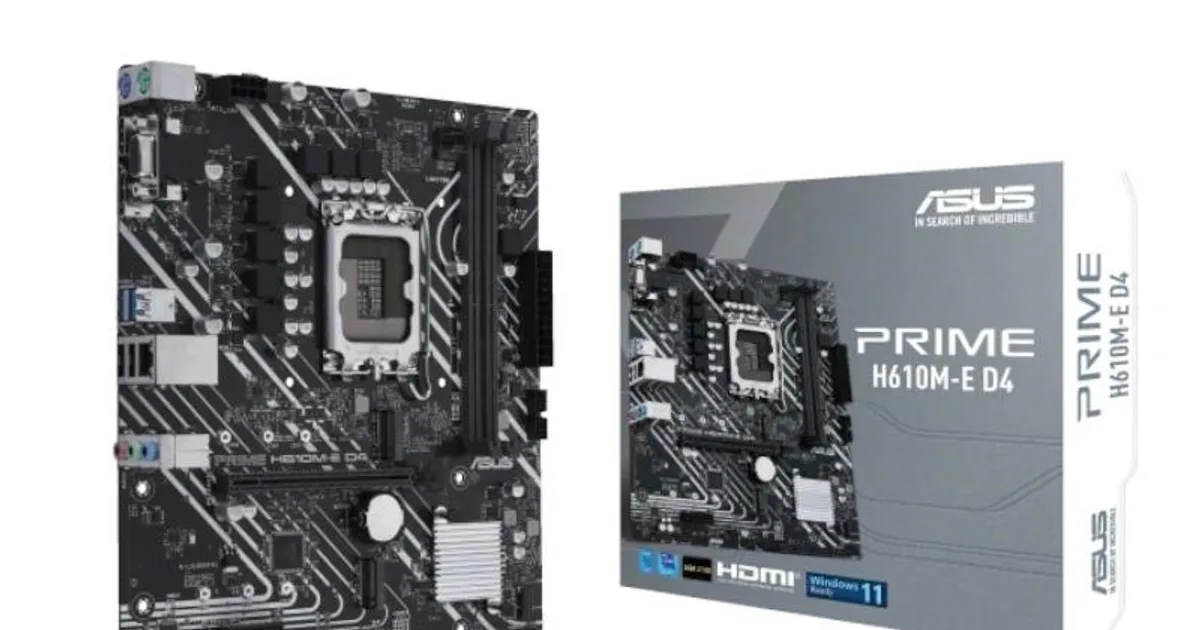 ASUS Placa Base PRIME H610M-E CSM D4
