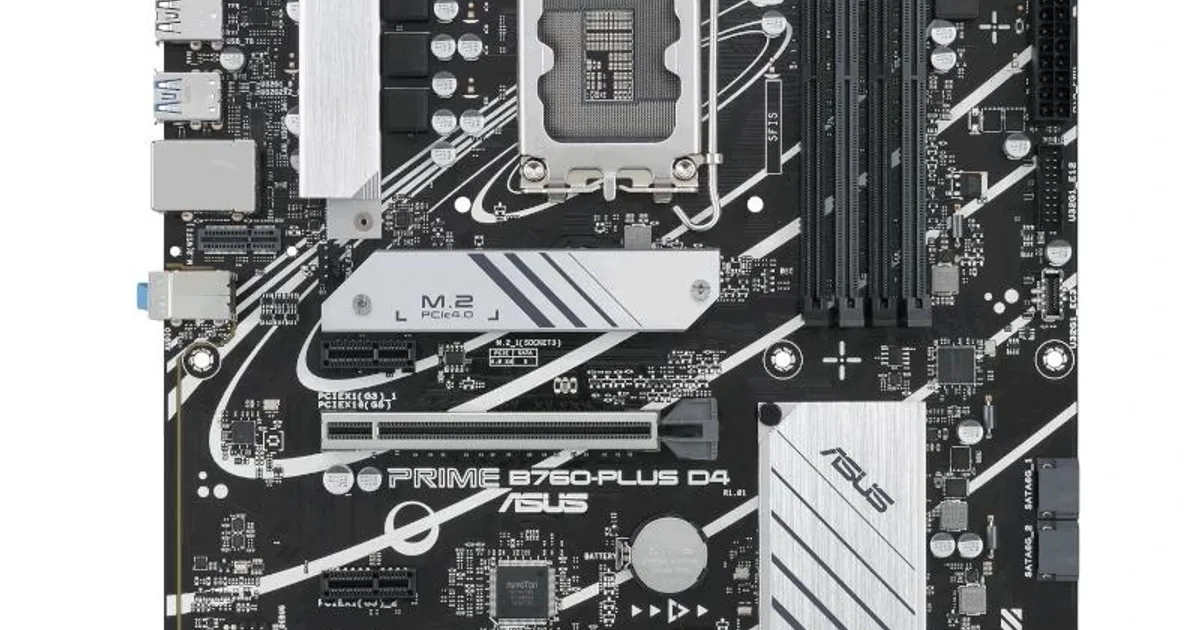 ASUS Placa Base PRIME B760-PLUS D4 ATX 1700 (2)