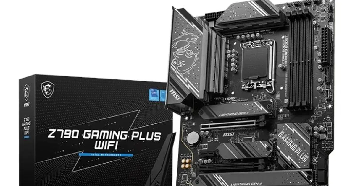 MSI Placa Base Z790 GAMING PLUS WIFI DDR5 ATX 1700