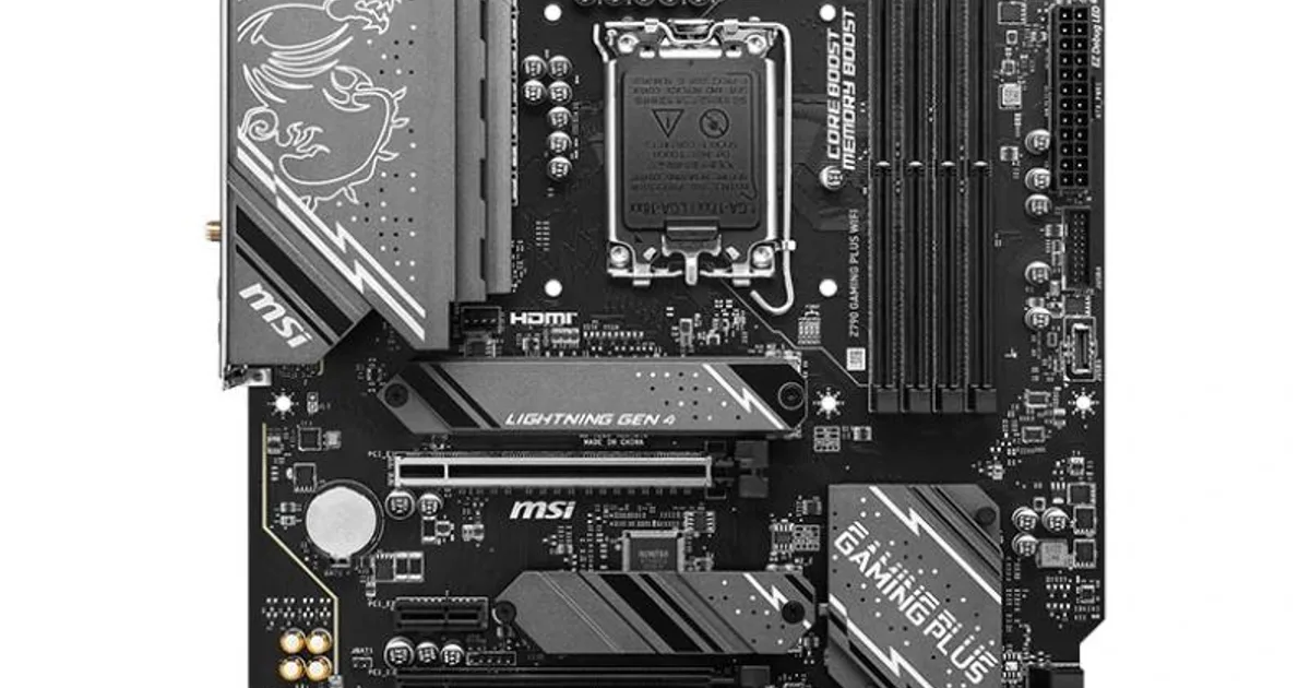 MSI Placa Base Z790 GAMING PLUS WIFI DDR5 ATX 1700 (2)