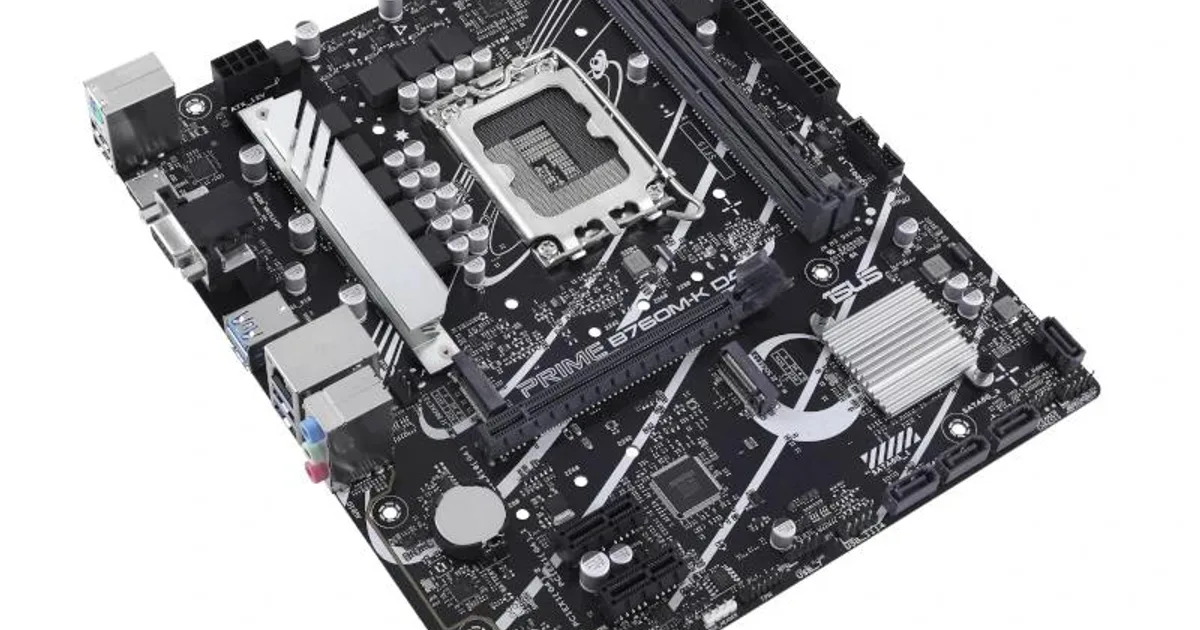 ASUS Placa Base PRIME B760M-K D4 mATX 1700 (3)