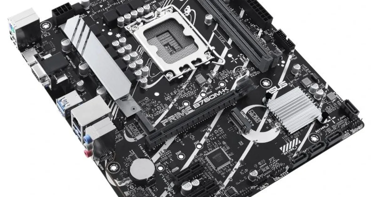ASUS Placa Base PRIME B760M-K DDR5 mATX 1700 (3)