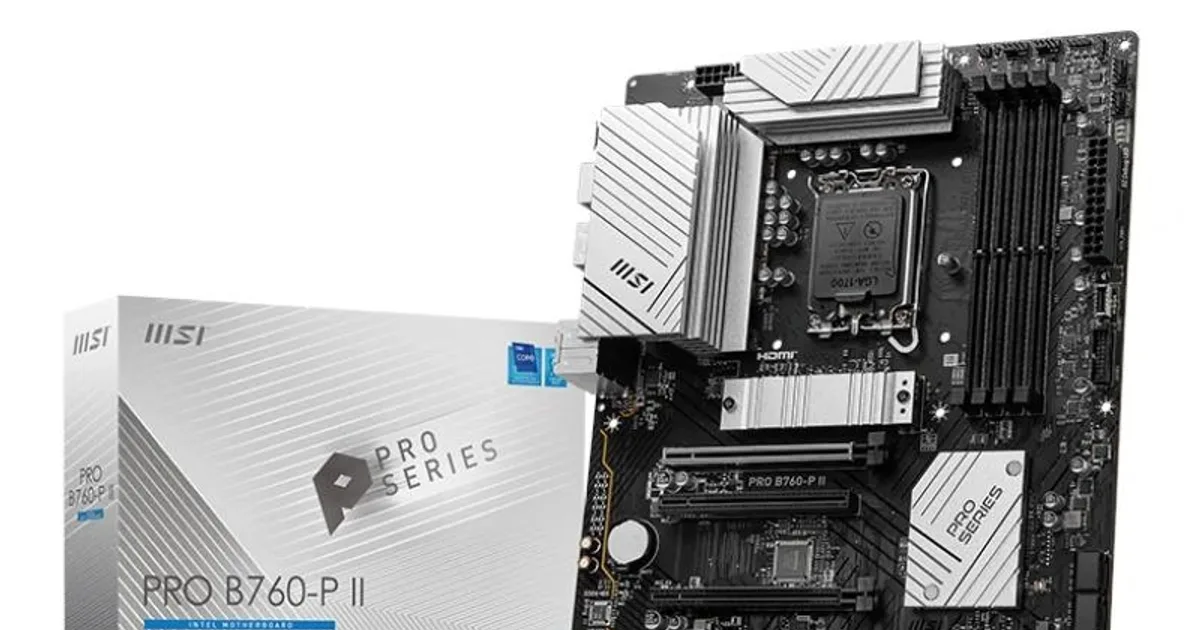 MSI Placa Base PRO B760-P II DDR5 ATX LGA1700