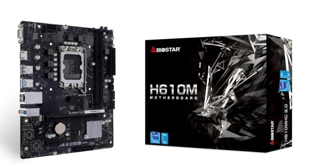 Biostar Placa Base H610MHC 2.0 DDR4 mATX LGA1700