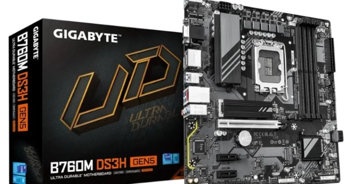 Gigabyte Placa Base B760M DS3H GEN5  mATX LGA1700