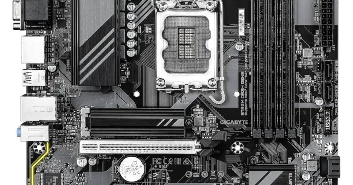 Gigabyte Placa Base B760M DS3H GEN5  mATX LGA1700 (2)