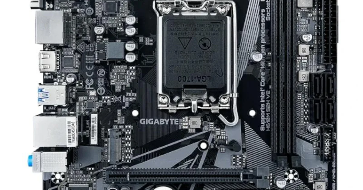 Gigabyte Placa Base H610M S2H V2 DDR5 mATX 1700 (2)