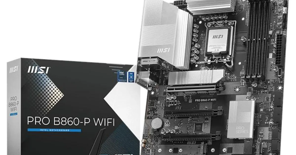 MSI Placa Base PRO B860-P WIFI ATX DDR5 1851 (4)