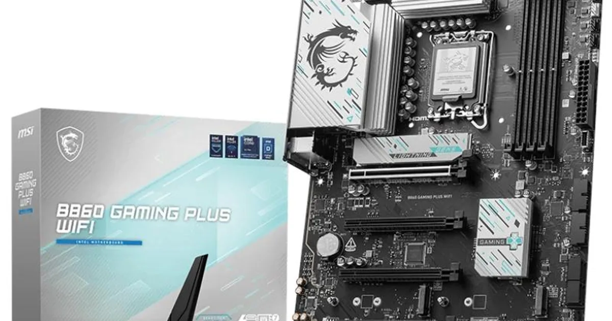 MSI Placa Base B860 GAMING PLUS WIFI ATX DDR5 1851 (2)