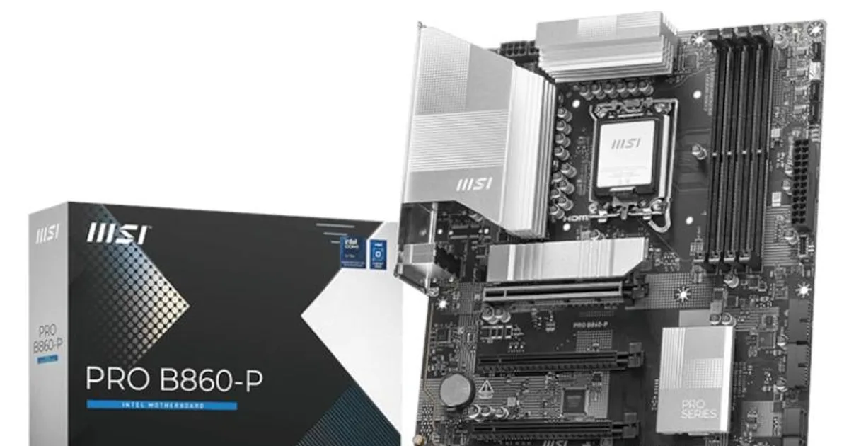 MSI Placa Base PRO B860-P ATX DDR5 1851 (3)