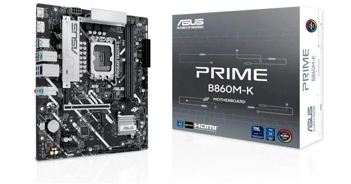 ASUS PLACA BASE PRIME B860M-K mATX 1851