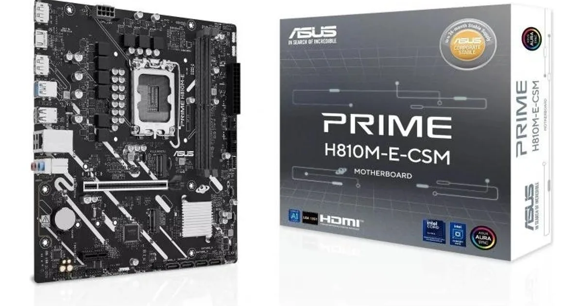 ASUS PLACA BASE PRIME H810M-E CSM mATX 1851