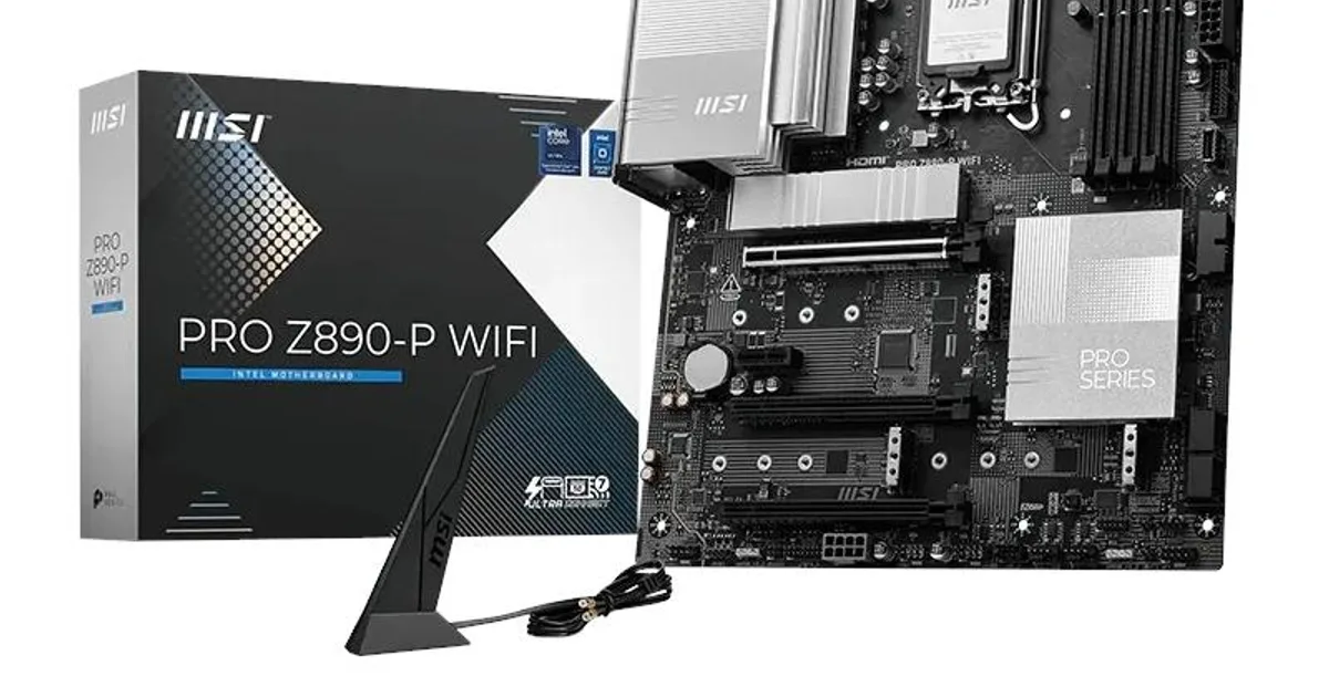 MSI Placa Base PRO Z890-P WIFI6E DDR5 ATX LGA1851