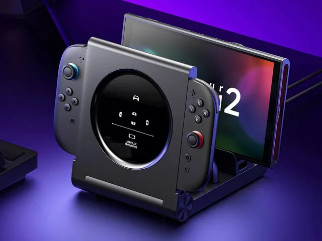 Jsaux lanza su nueva base de carga 6 en 1 para Nintendo Switch 2
