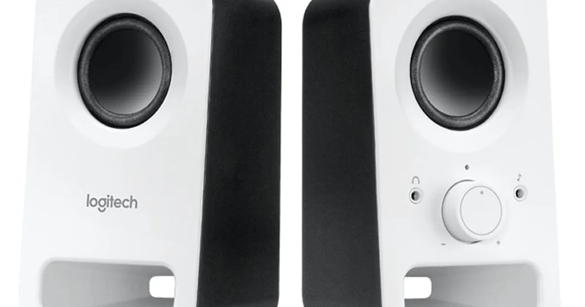 Logitech Altavoz 2.0 Z150 Blanco