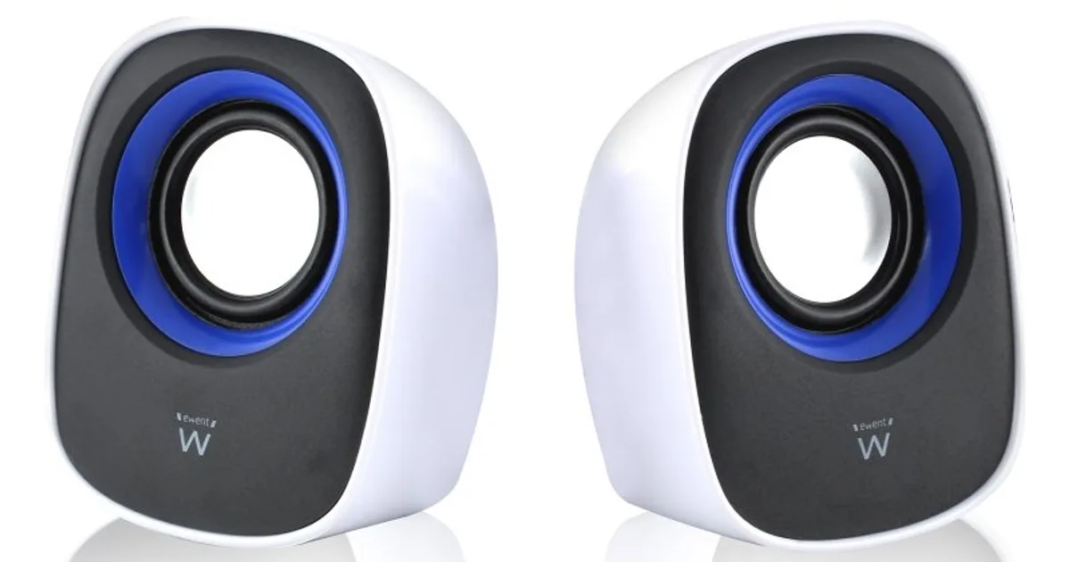 EWENT Altavoces escritorio 2.0 usb