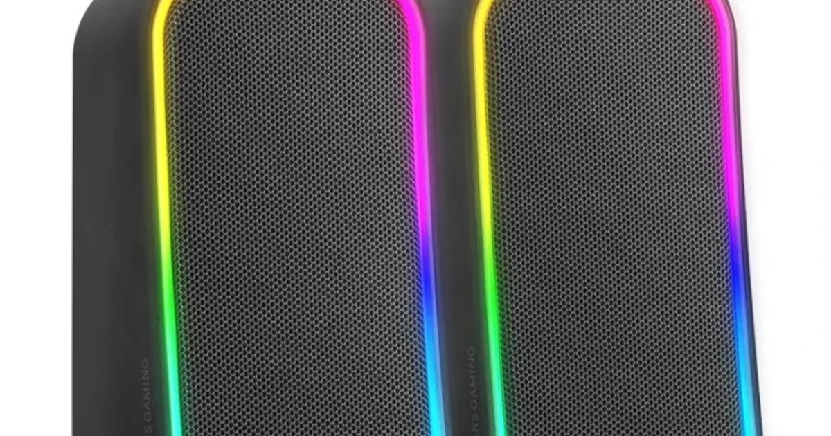 Mars Gaming Altavoz MS-OM BT 20W RGB Negro