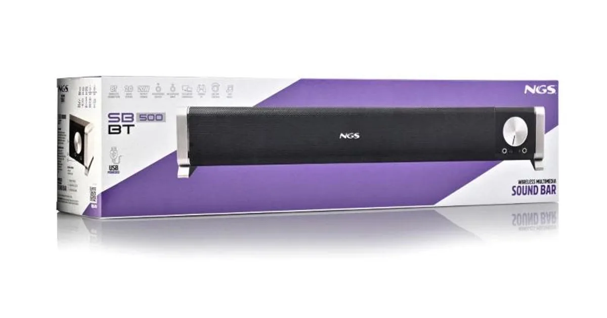 NGS Barra de sonido PC Inalámbrica 200W BT (4)