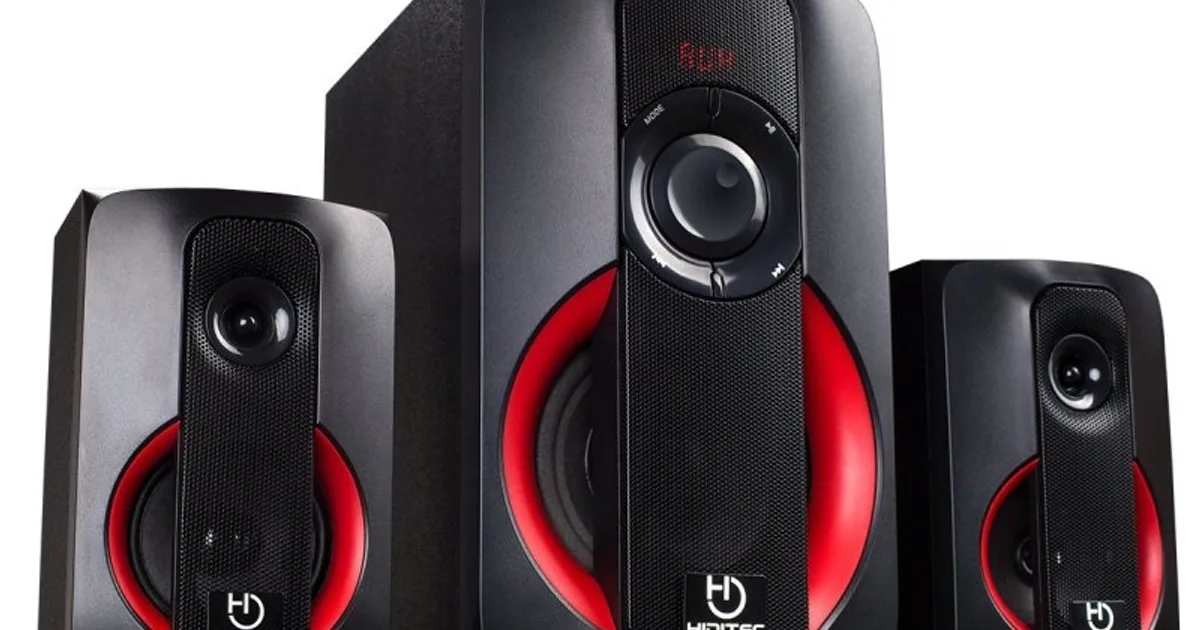 Hiditec Altavoces 2.1 Multimedia H400 40W Blt Radi
