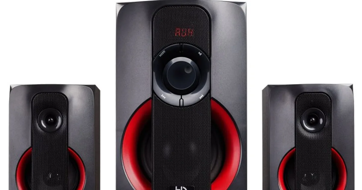 Hiditec Altavoces 2.1 Multimedia H400 40W Blt Radi (2)