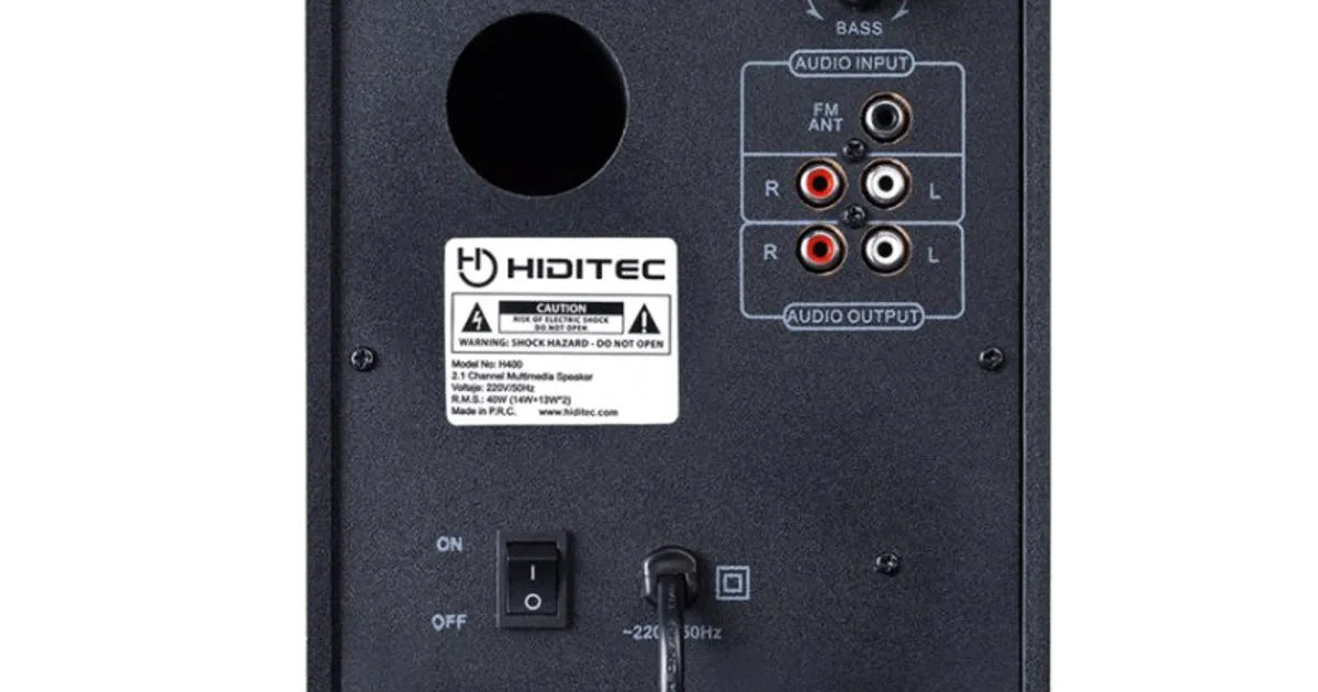 Hiditec Altavoz 2.1 H400 DARK EDITION (3)